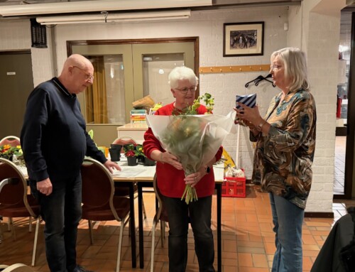 Jubileum 10 jaar vrijwilliger: Clemie